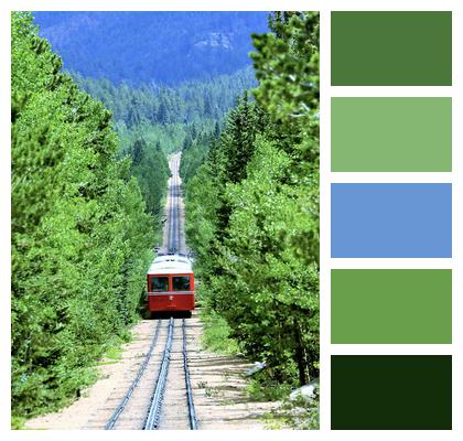 Cog Railway Railcar Train Image